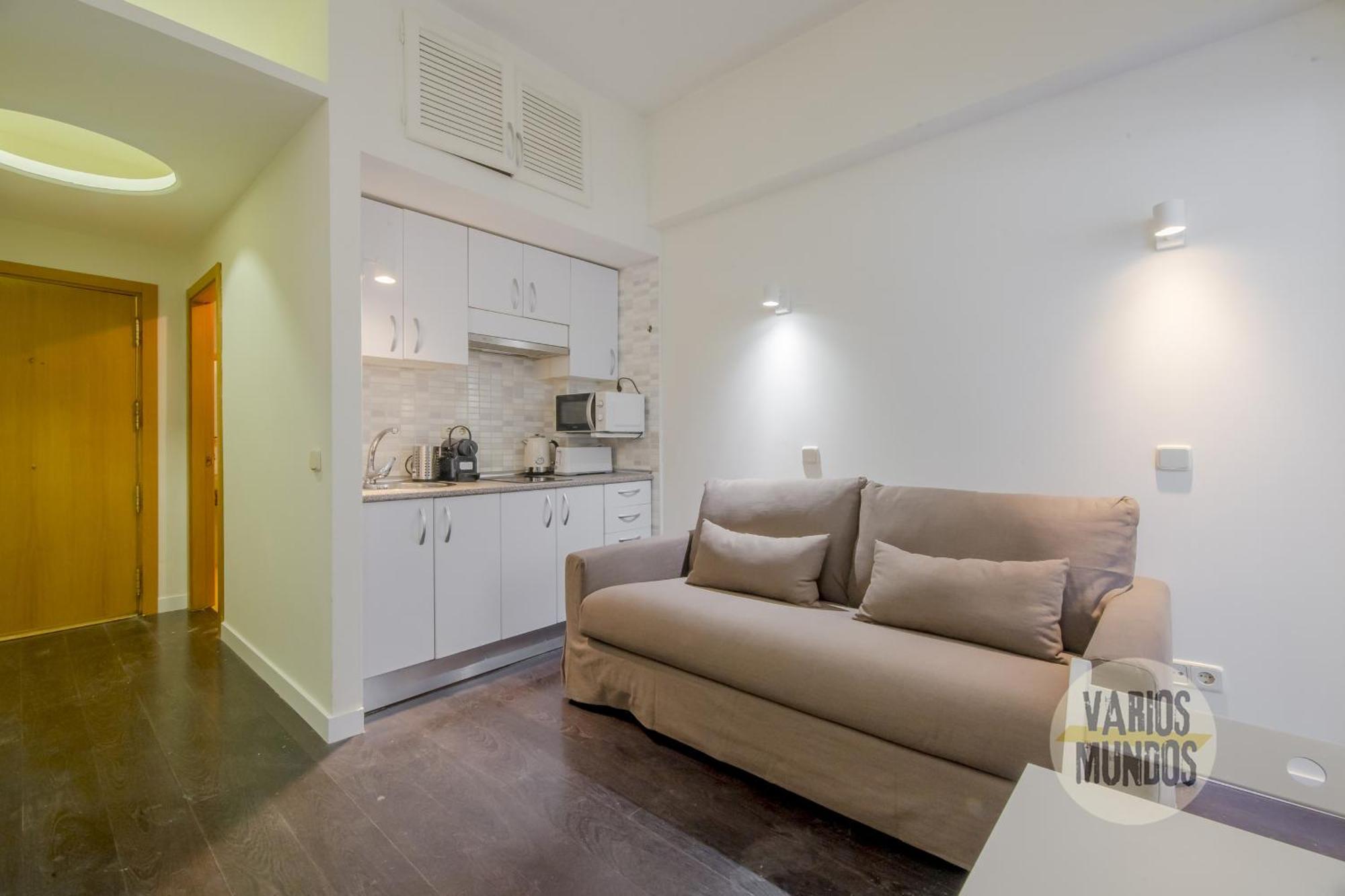 Confortable Apt Para 3 Pax A 1 Min De Gran Via Мадрид Экстерьер фото