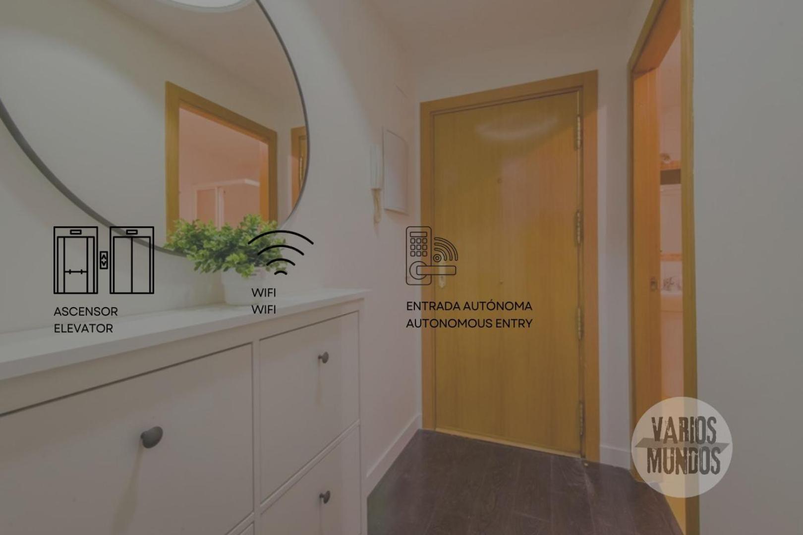 Confortable Apt Para 3 Pax A 1 Min De Gran Via Мадрид Экстерьер фото